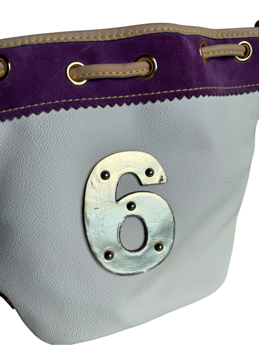 Vintage Dooney & Bourke x Lindsay Lohan Bucket Bag #6 - Picture 7 of 15